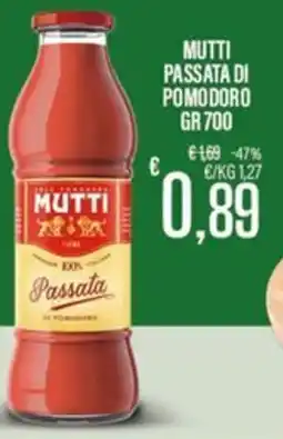 Supermercati EffePiù Mutti Passata di pomodoro offerta