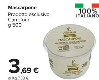 Carrefour Mascarpone offerta
