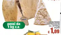 Top Supermercati Grana Padano D.O.P. Pezzi Da offerta