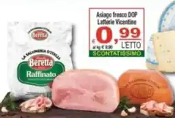 CTS Supermercati Asiago fresco DOP Lattorie Vicentine offerta