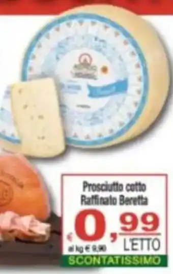 Prosciutto cotto Raffinato Beretta