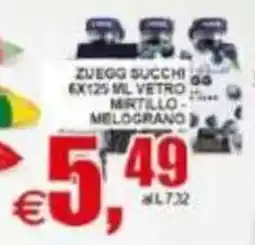 Pewex Zuegg succhi offerta