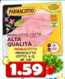 MercADone Parmacotto prosciutto cotto a.q. offerta