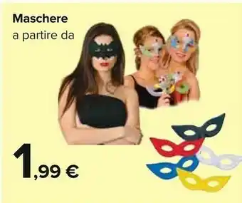 Carrefour Maschere di carnevale offerta