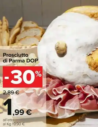 Carrefour Prosciutto di parma offerta