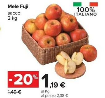 Carrefour Mele fuji offerta