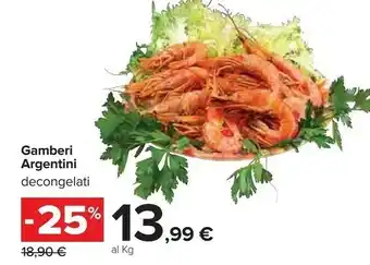 Carrefour Gamberi offerta