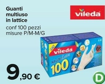 Carrefour Guanti in lattice offerta