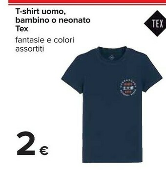 Carrefour T-shirt uomo offerta