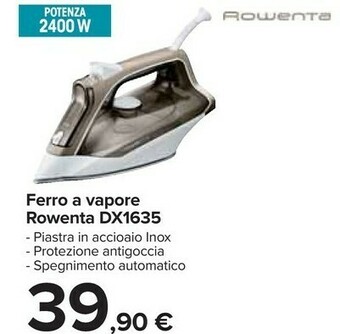 Carrefour Ferro da stiro offerta