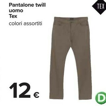 Carrefour Pantaloni uomo offerta