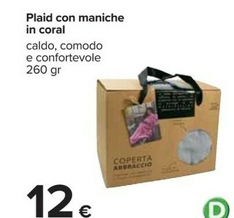 Carrefour Plaid offerta