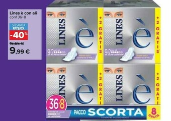 Carrefour Assorbenti lines offerta