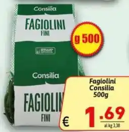 Ipercarni Fagiolini Consilia offerta