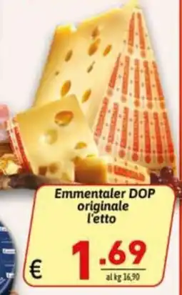 Ipercarni Emmentaler DOP originale offerta