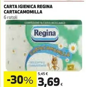 Ipercoop Carta igienica cartacamomilla offerta
