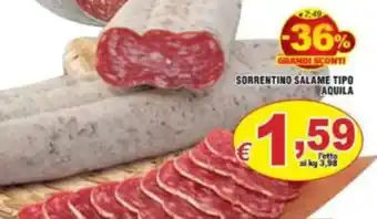Sorrentino salame tipo aquila