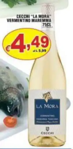 Sacoph Cecchi La Mora Vermentino Maremma offerta