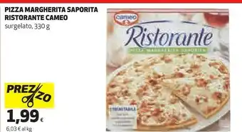 Ipercoop Pizza margherita saporita ristorante offerta