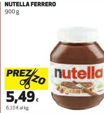 Ipercoop Nutella b-ready offerta