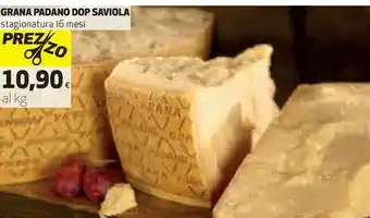 Ipercoop Grana padano dop stagionatura 16 mesi offerta