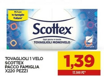 Interspar Tovaglioli offerta