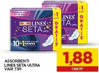 Interspar Assorbenti seta ultra offerta