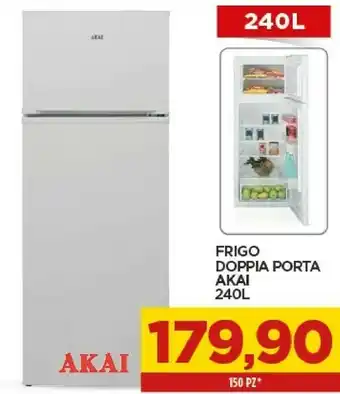 Interspar Frigo doppia porta 240 l offerta