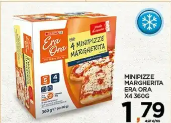 Minipizze margherita era ora