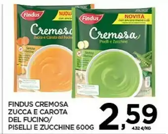 Interspar Cremosa zucca e carota del fucino 600 g(ml) offerta