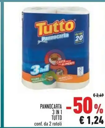 Conad City Pannocarta 3 in 1 tutto offerta