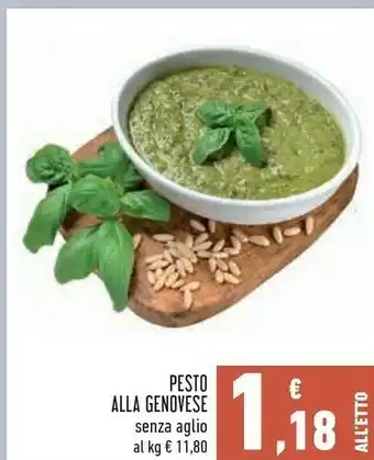Conad City Pesto alla genovese senza aglio offerta