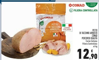 Conad City Conad petto di tacchino arrosto percorso qualità offerta