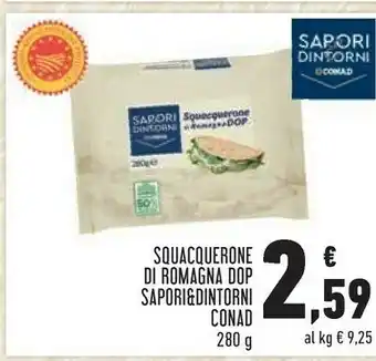 Conad City Conad squacquerone di romagna dop sapori&dintorni offerta