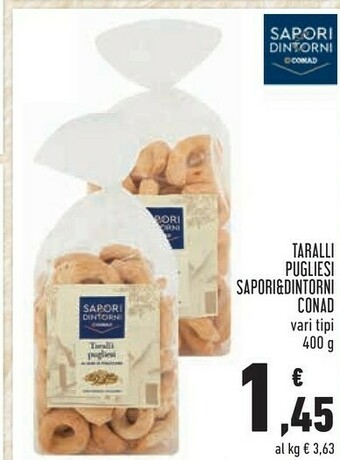 Conad City Conad taralli pugliesi sapori&dintorni offerta