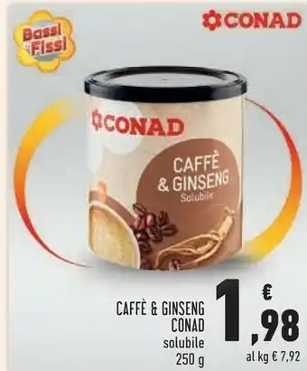Conad City Caffè & ginseng offerta