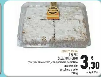 Conad City Reparto forno frappe selezione forno offerta