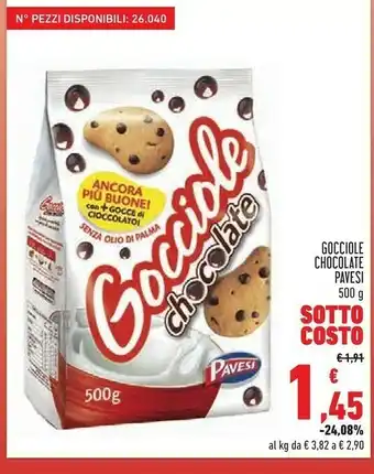 Conad Gocciole chocolate 500 g(ml) offerta