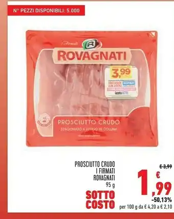 Conad Prosciutto crudo i firmati offerta