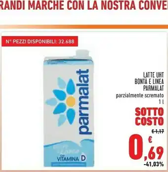 Conad Latte uht bontà e linea offerta