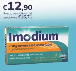 FarmaFree Imodium 2 mg compresse orosolubili offerta