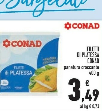 Conad Conad - filetti di platessa offerta