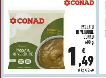Conad Conad - passato di verdure surgelato 600 g(ml) offerta