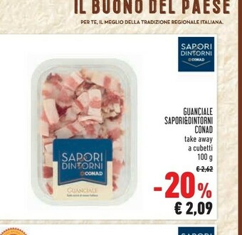 Conad Sapori & dintorni conad guanciale offerta