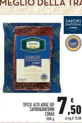Conad Conad speck alto adige igp sapori& dintorni offerta
