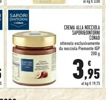 Conad Conad crema alla nocciola sapori& dintorni offerta