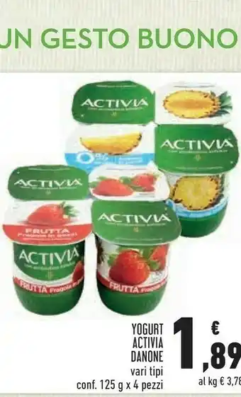 Conad Activia yogurt offerta