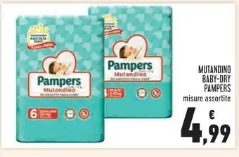 Conad Mutandino baby-dry offerta