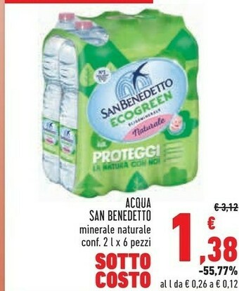 Conad Superstore Acqua minerale naturale offerta