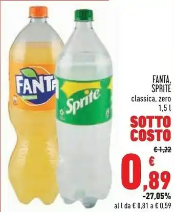 Conad Superstore , sprite classica offerta